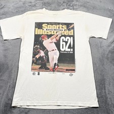 Vintage 1998 St. Louis Cardinals MLB Baseball Mark McGwire T-Shirt Mens Medium