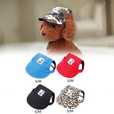 Hunde-Baseballkappe, Haustier-Sportmütze für Welpen, kleine Hunde,