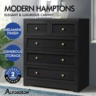 ALFORDSON Bedroom Suite Bedside Table Chest of Drawers Hamptons Storage Cabinet