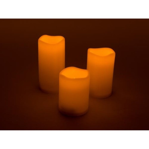 Set 3 Candles A LED With Ir Remote Control - Picture 2 of 2