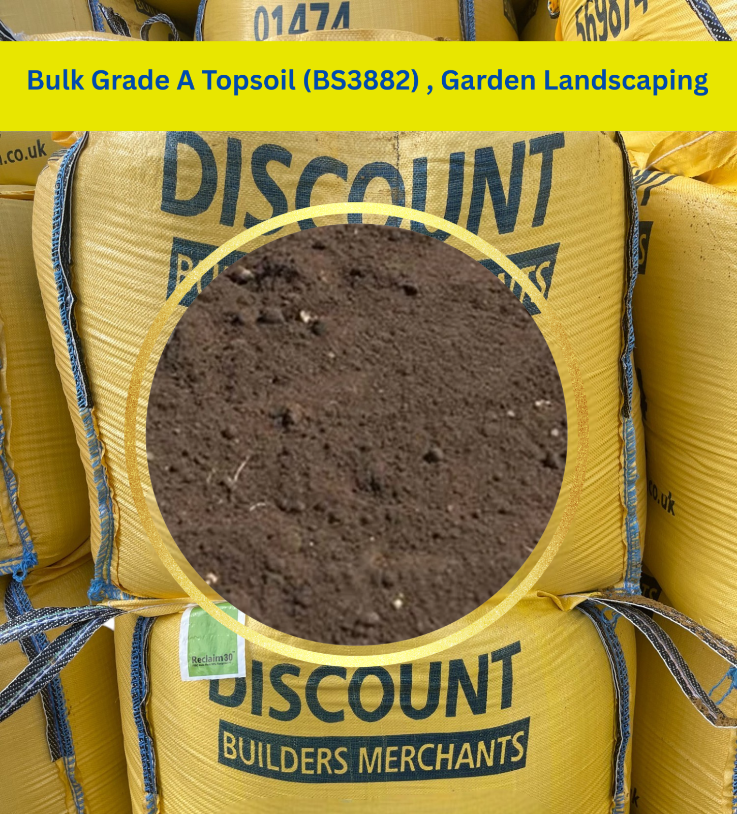 Bulk Bag A-Grade Topsoil Premium Quality Free LOCAL Delivery/collection