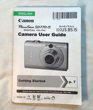Canon PowerShot SD770 IS / Digital IXU 85 IS Camera User Guide