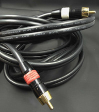 PERFORMANCE PLUS Stereo RCA Audio Cable 10' CA224MM10 HIGH QUALITY SOUND