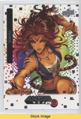 2023 Upper Deck Marvel Anime Vol 2 Color Spiral Tigra #89 READ vm9