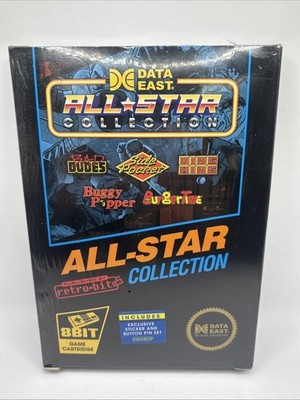 DATA EAST ALL STAR COLLECTION NINTENO NES RETRO BIT - BRAND NEW SEALED