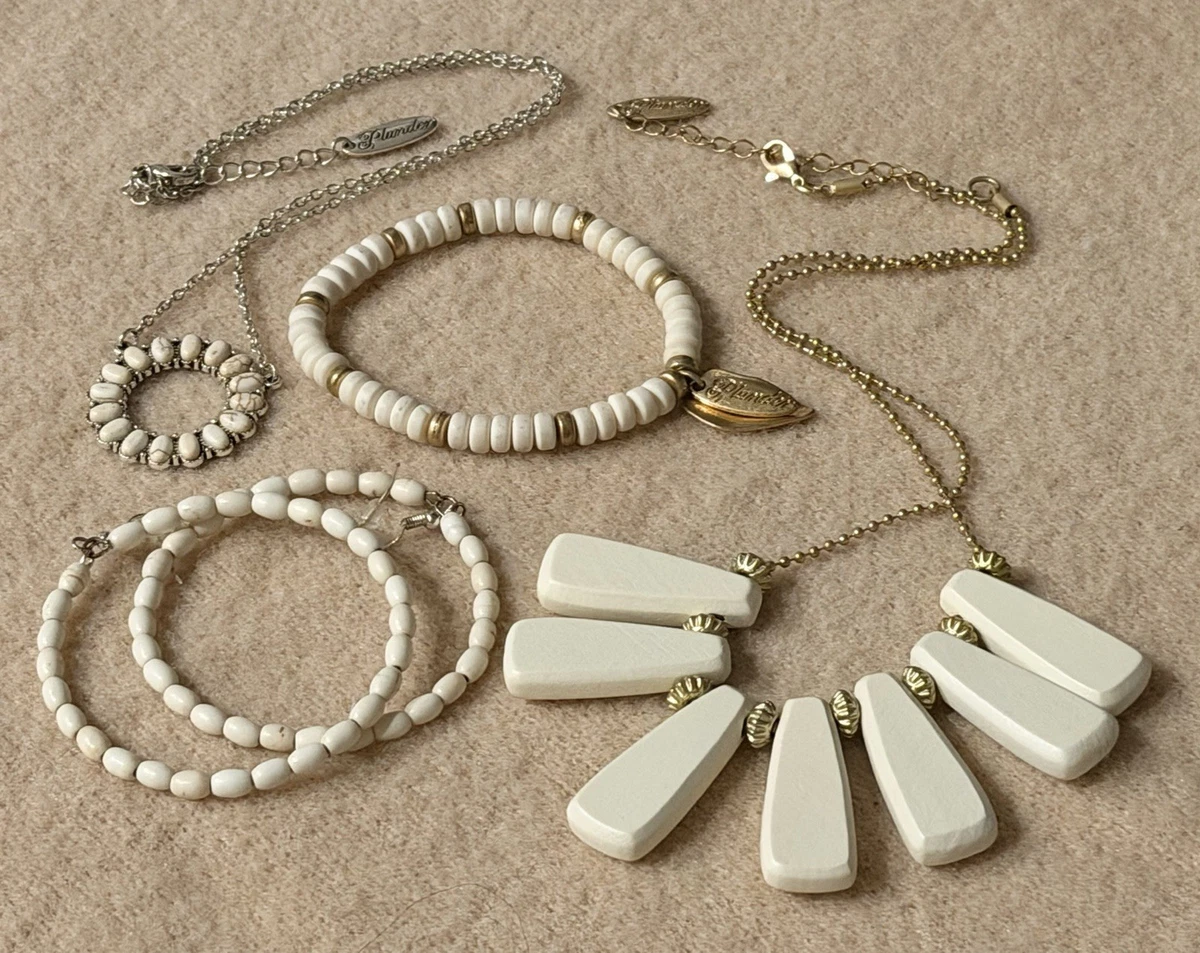 collier boucle d'oreilles ensemble