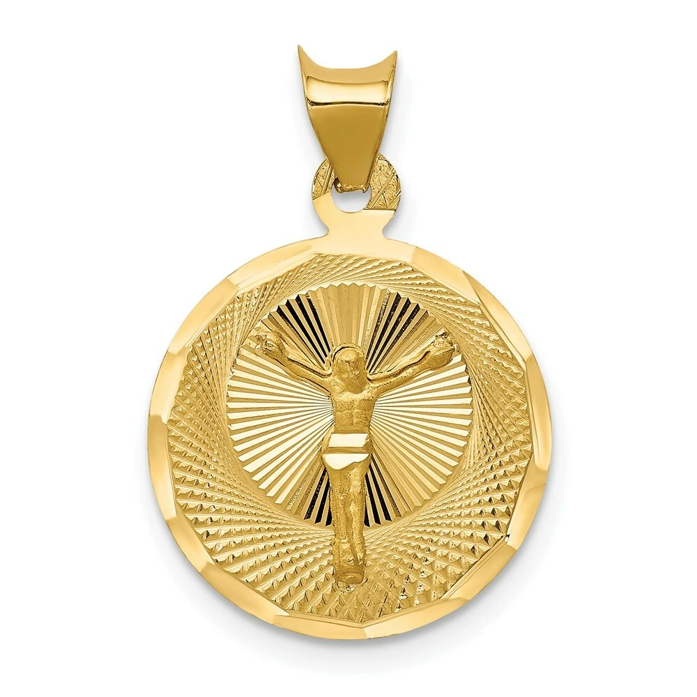 Jesus circle hotsell pendant