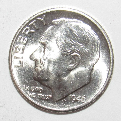 1946 S Roosevelt Dime CH BU (L51)