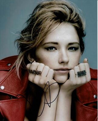Haley Bennett SIGNIERTES 10X8 Foto Original Signatur AFTAL COA (5539)
