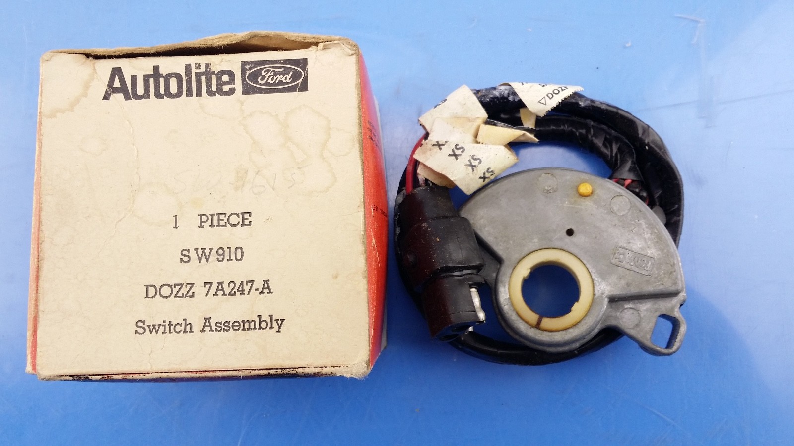 NOS Ford C4 Transmission Neutral Safety Switch Mustang Cougar Maverick