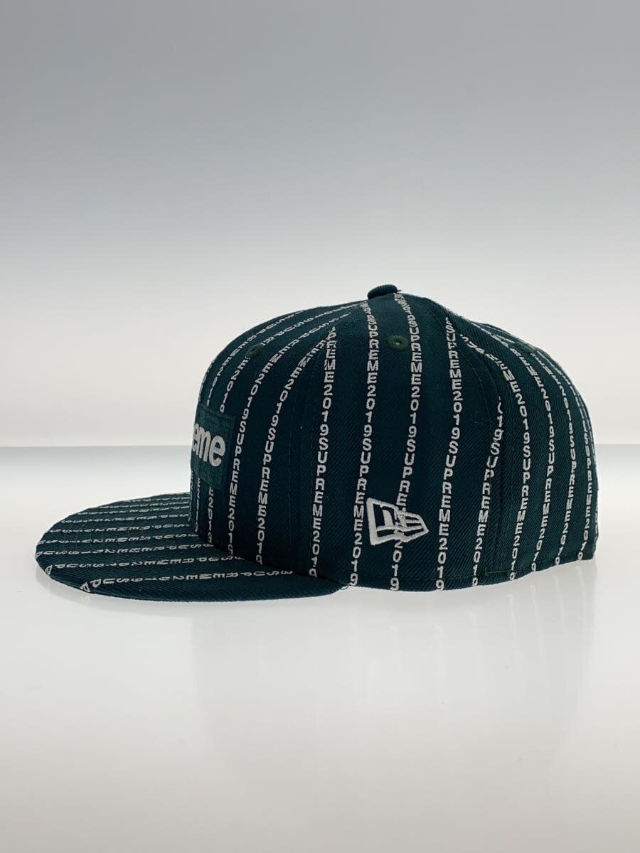 Supreme Cap 19SS Text Stripe New Era 7 1 2 Wool Green Total 