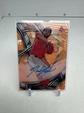 2016 Topps Baseball David Price Hi TEK #HT-DP Orange Auto 2/25 Boston Red Sox