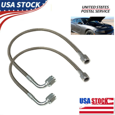 Hoypeyfiy 3 Pieces/Set ATV Stainless Steel Brake Lines - View #2
