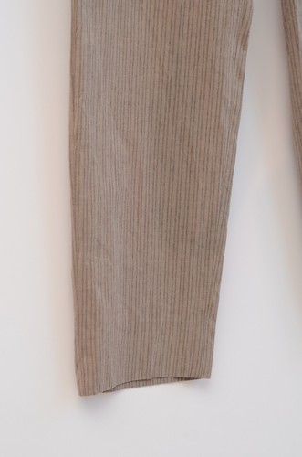 Boglioli Men's Beige Cotton Striped Suit Blazer + Trousers Size 50 Made in Italy - Picture 17 of 24