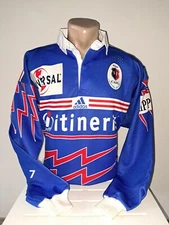 jersey Rugby SF Paris 90s Adidas Xxl/7 Blue