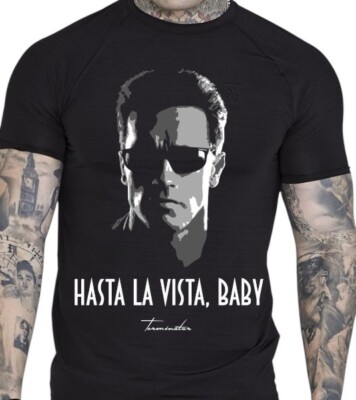 T-Shirt/Hoodie/Damen/Herren/Unisex/Hasta La Vista Baby/Terminator/Geschenk