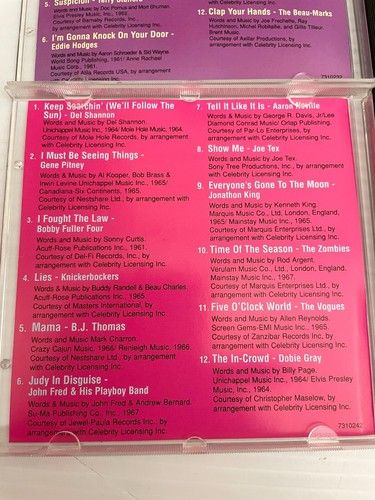 Times of Your Life CD Lot x2 1960-1965 Volume 1 & 1965-1970 Volume 2 1984 60s - Picture 5 of 6