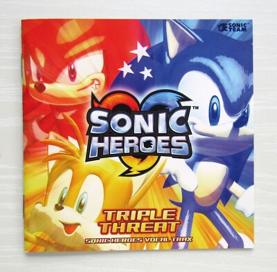 新品未開封　SONIC THE HEDGEHOG VOCAL TRAXX Sonic The Hedgehog CDs Sonic Heroes Triple Threat vocal trax CD | eBay
