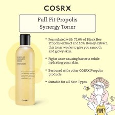 COSRX Full Fit Propolis Synergy Toner 150ml Authentic Korean Skincare UK seller