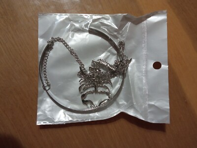 Bague Scorpion Et Bracelet Chaîne Femme – Doré – Idée Cadeau Été