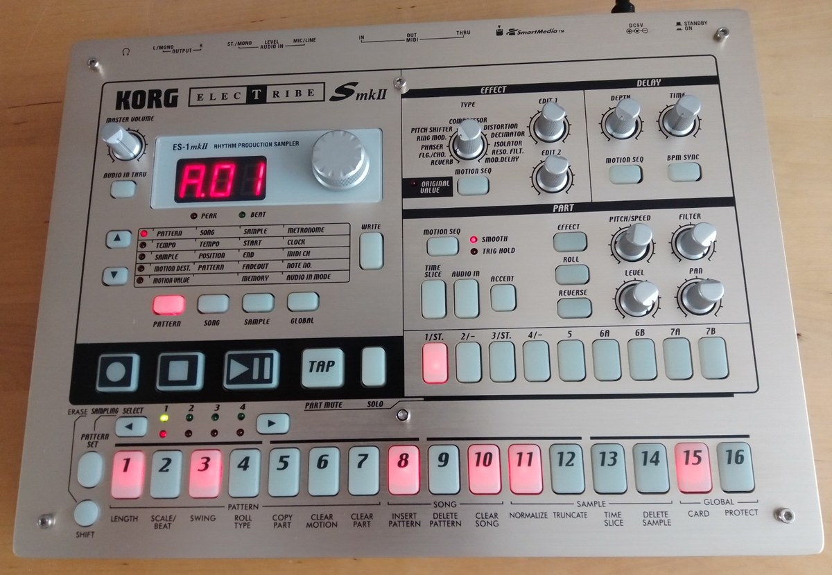 donko様♡KORG ELECTRIBE ES-1 mkⅡ サンプラー Korg Electribe ES-1 mk2 Rhythm Production Sampler Groovebox Near
