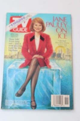 TV Guide March 14 1992 JANE PAULEY Jim Carrey Paul Tongas ~Dallas Ed. No Label