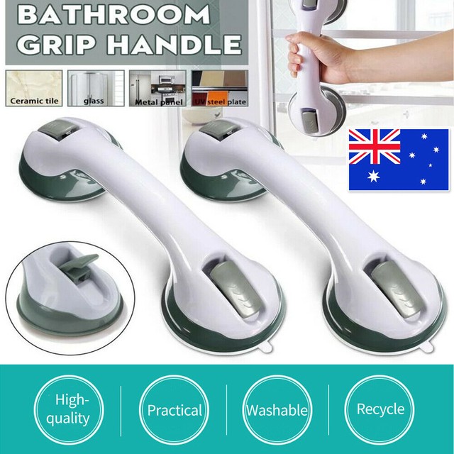 2X Bath Safety Suction Grip Support Handle Bathroom Tub Shower Toilet Hand Rail 2X Bath Safety Suction Grip Support Handle Bathroom Tub Shower Toilet Hand Rail