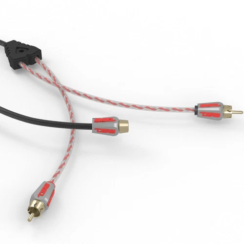 DS18 HQRCA1F2MKIT RCA Y Adapter - Thumbnail 3