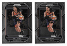 2023 PRIZM WNBA BASKETBALL SHEY PEDDY #110 LOT OF 2 CARDS,PHOENIX MERCURY