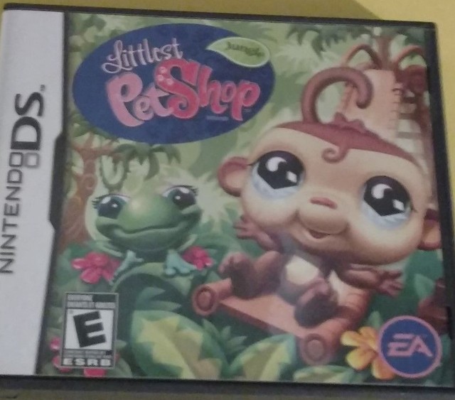 Littlest Pet Shop Jungle Nintendo DS, 2008 Game, Case, & Manual