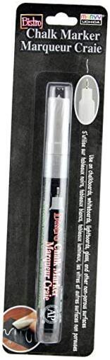  of America Bistro Chalk Marker Pen, Silver 