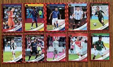 10- 2018-19 Panini Donruss Red PRESS PROOF Soccer Cards PAVON DABALA NEUER KRUSE
