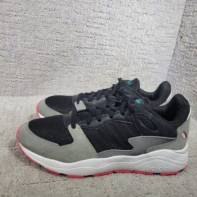 Adidas Crazychaos EF1060 Mens Size US 11 Core Black Synthetic Running Sneakers