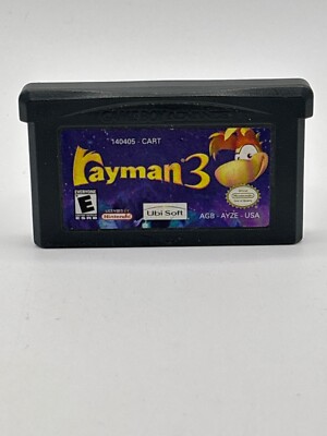 Rayman 3 GBA Nintendo Gameboy Advance Game Cart ONLY Authentic Tested
