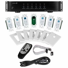 ⭐️dayton Audio 6-source 6-zone Distributed Whole House Audio System 25wpc Dax66⭐