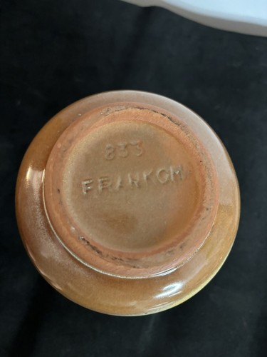 Vintage Frankoma Art Pottery Desert Gold Honey Jug Syrup Pitcher #833 6” - Picture 4 of 14