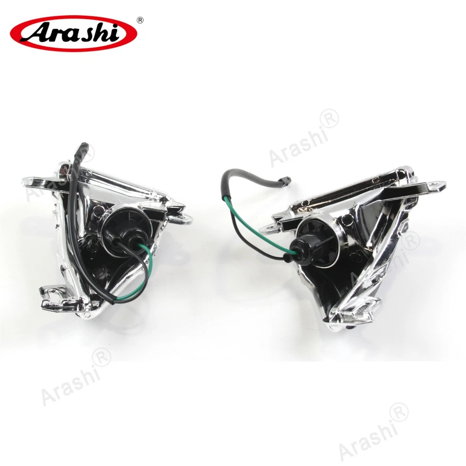 Cubiertas de señal de giro delanteras de EE. UU. para Kawasaki Ninja ZX6R ZX-6R 636 2005-2010 2007 Foto 4 de 4