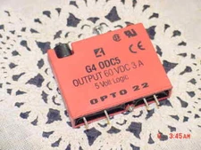 Opto 22 G4 ODC5, Digital Output Module, Output 60VDC 3A, 5VDC, Dry Contact, Used