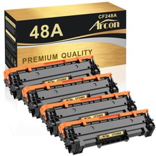 4PK Compatible for HP 48A Toner CF248A LaserJet Pro M15w M16a MFP M28w M28a M29w