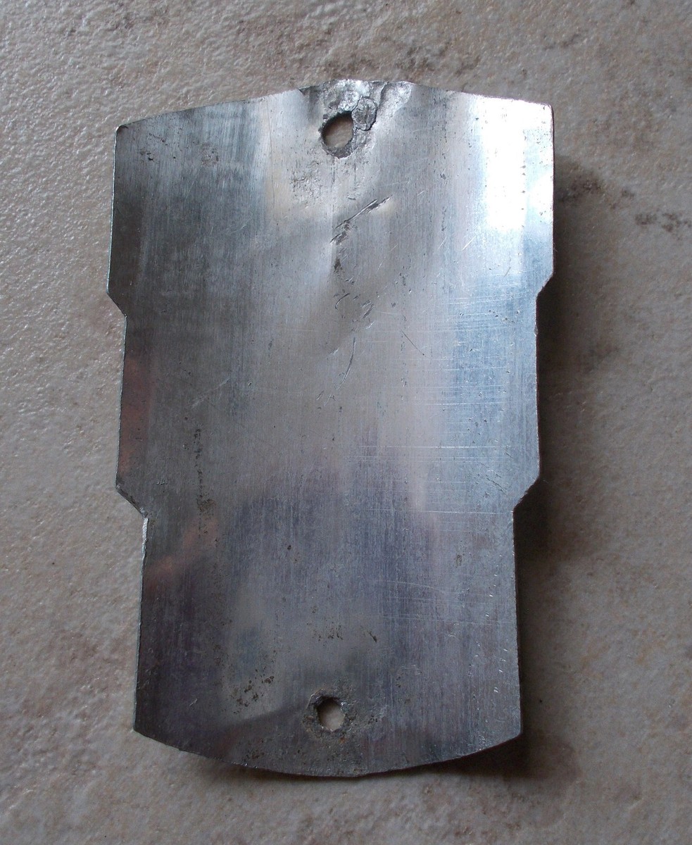 Plaque De Vélo Ancienne SERRUS – Headbadge Métal – Bicyclette Française #2