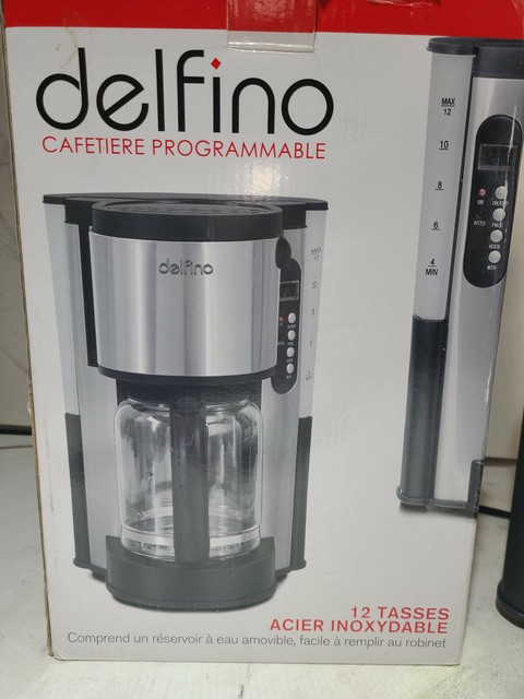 Toastess DLFC381 Coffee Maker Stainless 