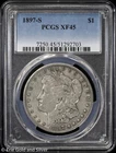 1897-S $1 Morgan Silver Dollar PCGS XF 45