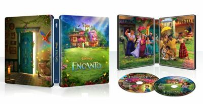 ENCANTO 4K STEELBOOK DISNEY (NEW, SEALED)