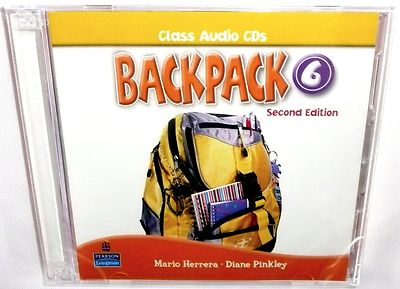 PEARSON LONGMAN BACKPACK 6 SECOND EDITION CLASS AUDIO CDs 2 CD Educational NEW 