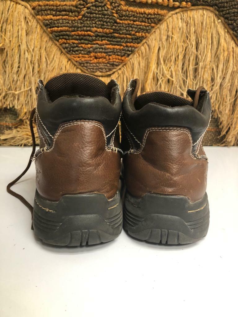 GBX Tundra Leather Work Boot, Men’s 8.5,M, Brown Gbx mens brown lace - Gem main image 3