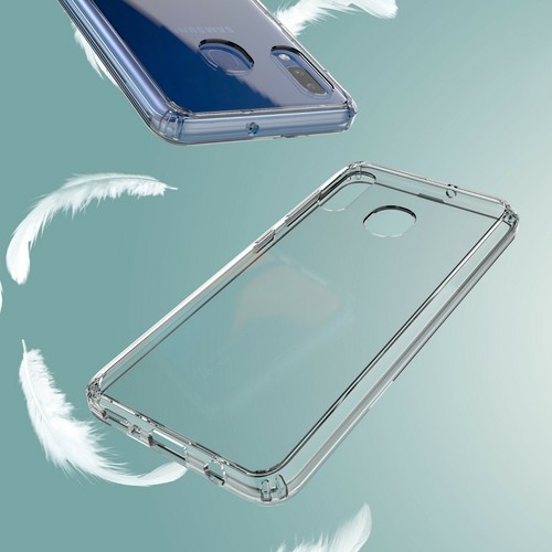 Hybrid Shockproof Hard Back Cover w/TPU Bumper Case for Samsung Galaxy A20 A50 - Picture 4 of 33