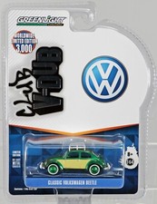 GreenLight Classic Volkswagen Beetle Green Machine Club V-Dub LE 3000pcs #51009