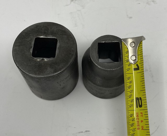 Vintage Cornwell 5/8" DRIVE IMPACT SOCKETS Lot of Two Both are 1 1/4