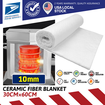 Ceramic Fiber Blanket Insulation High Temperature Fireproof Mat Pad for Stoves
