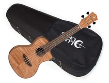 Luna High Tide Exotic Mahogany Concert Ukulele - NEW UKE w/ Light Case